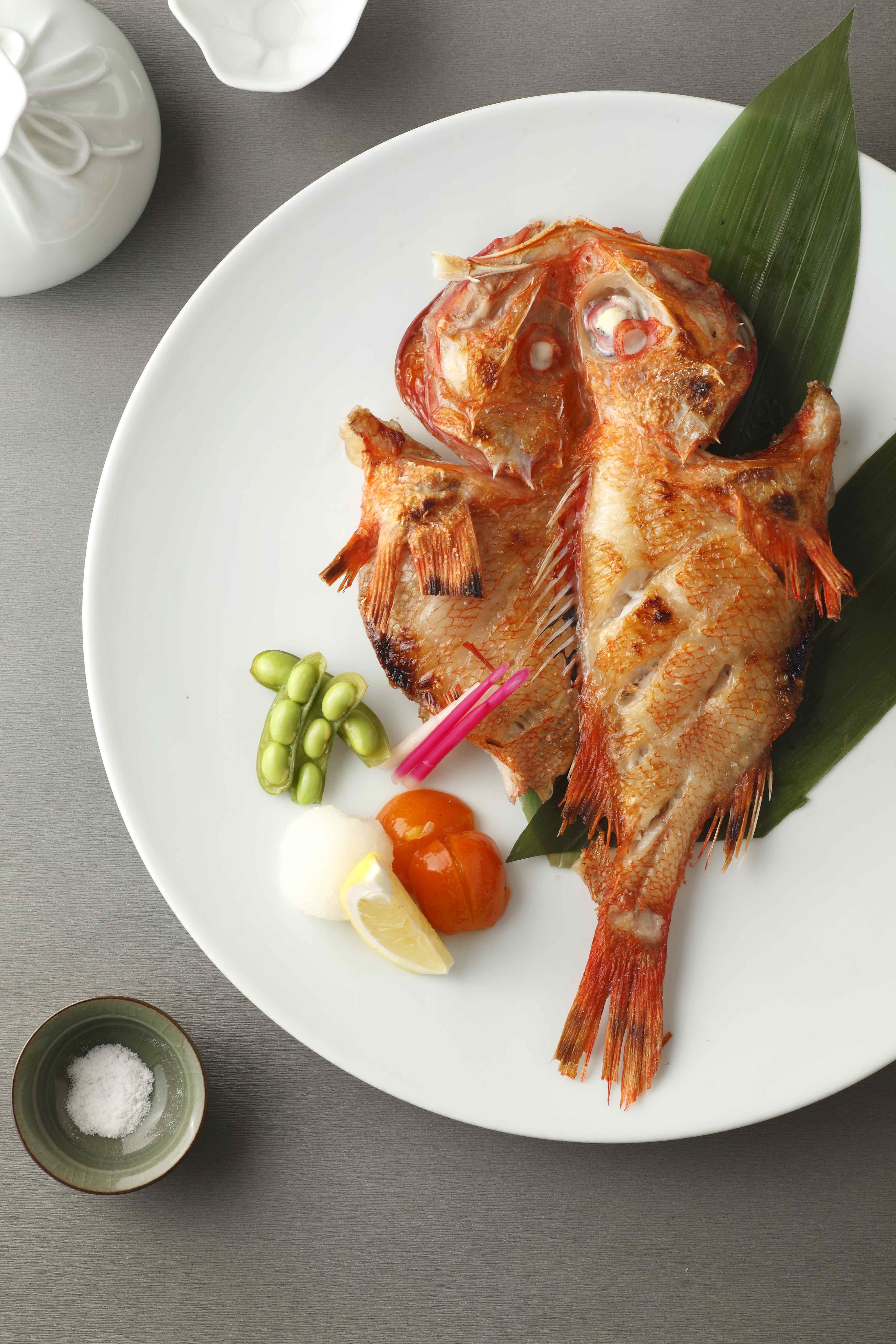 北海道产金吉鱼盐烤